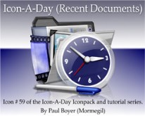 Icon-A-Day #59 (Recent Documents)