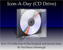 Icon-A-Day #11 (CD Drive)