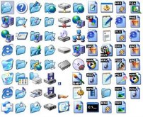 SkyBlue XP Folders