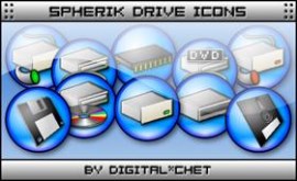 Spherik Icons - Drives