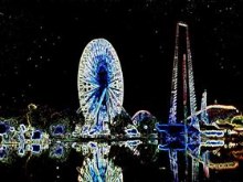 Theme Park at Night 2
