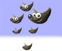 GIMP Zoomer w/Sleepy Gimp