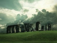 Stonehenge II by night-fate