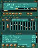 Green pixel skin