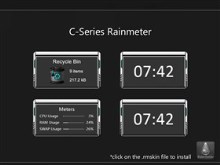 C-Series Rainmeter