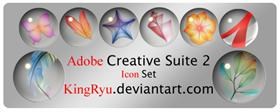 Adobe Creative Suite Glass Orbs