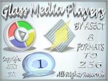 Glass Media Players