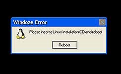 Xp Error: Need Linux