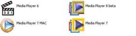 Classic Media Player Icons