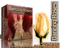 Dancing Roses Screen Saver