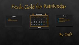 Fools Gold for Rainlendar