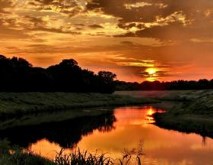 Trinity River Sunset