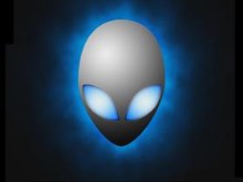 Alienware blue-black