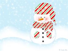 Snowman wallpaper