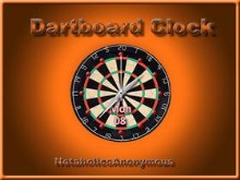 Clock - Dartboard
