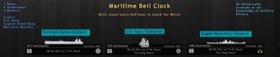 Maritime Bell Clock