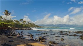 Spectacular Rocky Maui Beach