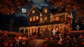 Halloween Spooky Farmhouse s