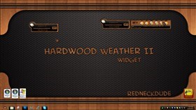 Hardwood Weather Widget II