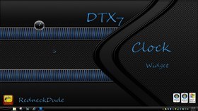 DTX 7 Clock Widget