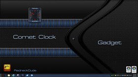 Comet Clock Gadget