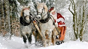 Santa Snow Ride