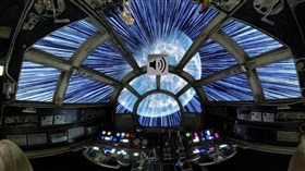 4K Star Wars Light Speed