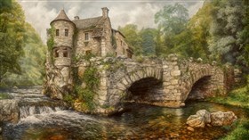 4K Stone House River