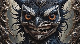4K Evil Owl