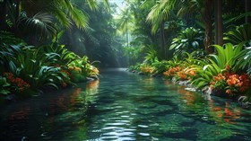 4K Jungle River5