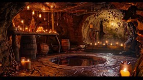 4K Candle Cave