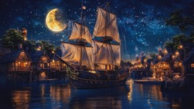 4K Ship Harbor