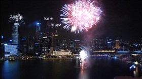 Singapore Fireworks