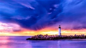 Lighthouse Sunset