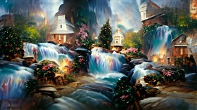 4K City Falls