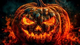 4K Jack o Lantern