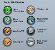 Audio Mini Globes