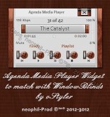 Agenda-Media-Player-Widget