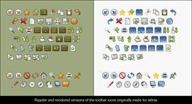 w0rse Toolbar Icons