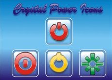 Crystal Power Icons