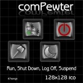 compewter (Run, Shut Down, Log Off , Suspend))