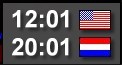 US/NL Clock