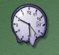 UltraBackwards Clock