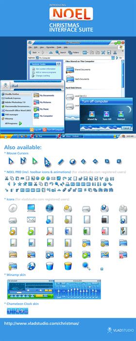 NOEL Christmas and New Year interface suite