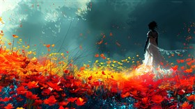 Amongst the Flowers