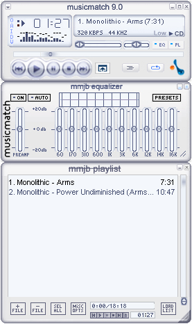 MusicMatch Jukebox 9.0