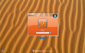 Splash Orange LogonVista