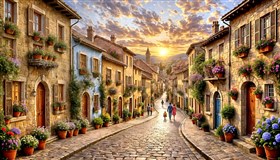  a charming village