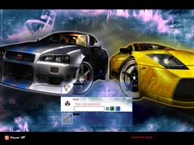 Skyline V Lambo Logon