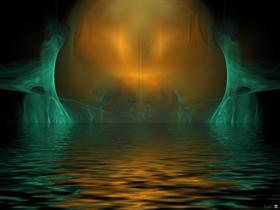 Reflection of A Harvest Moon